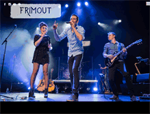 Tablet Screenshot of frimout-band.be